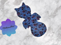 12.5" Heavy Minky Batcat Cloth Pad